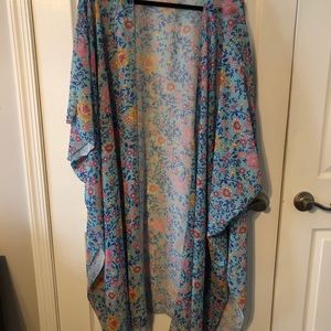 Floral Kimono Size 4x-5x